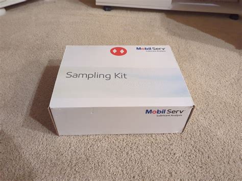 New Mobil Serv Lubricant Analysis Sampling Kit Sample Bottles Ebay