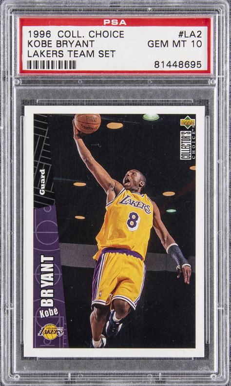 Lot Detail 1996 97 Upper Deck Collector S Choice Lakers Team Set