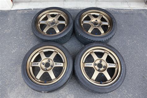 JDMPartsland — Volk Racing TE37 Bronze Forged 16x7.0 +33 4x100