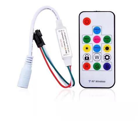 Controlador Led Pixel Rf Para Tira Inteligente Ws Ws Mercadolibre