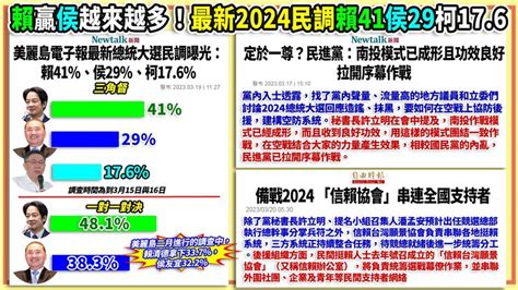 94要客訴／侯民調直直落已非最強？張益贍：國民黨為何非侯不可？ 政治 三立新聞網 Setncom