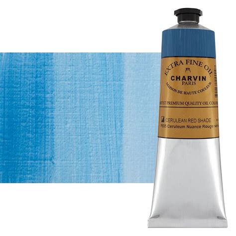 Charvin Oil Cerulean Blue Red Shade Extra Fine Ml Paint Jerry S