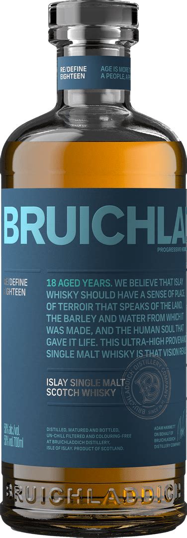 Bruichladdich 18 Aged Years Islay Whisky Bruichladdich Distillery