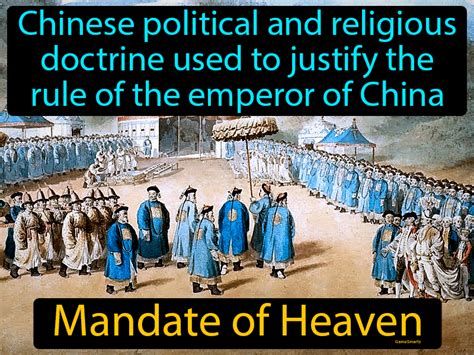 Mandate Of Heaven Definition & Image | GameSmartz