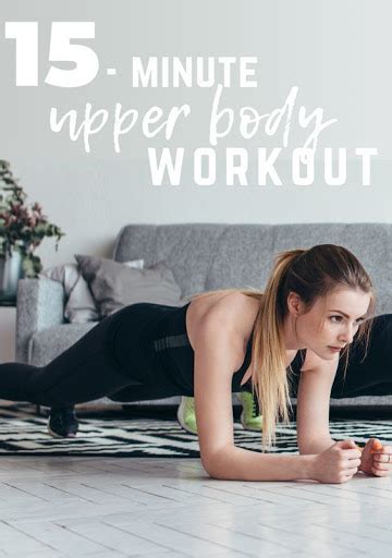 15 Minute Upper Body Workout To Try At Home Healthy Lifestyle