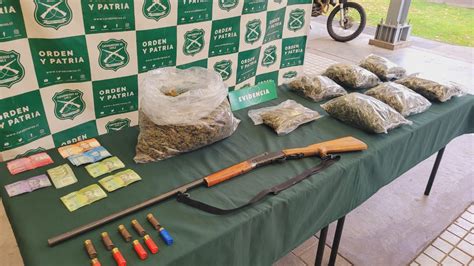 En San Nicolás Carabineros Del Os7 Ñuble Incautó Más De 3 Kilos De