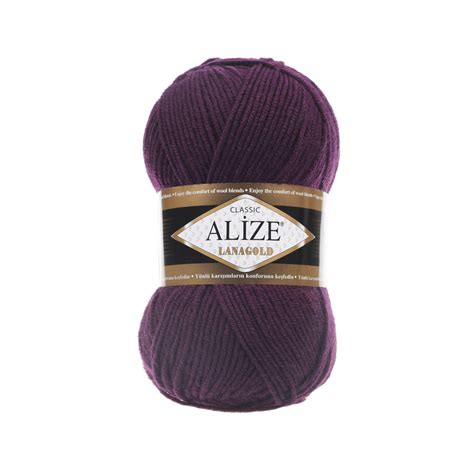 Пряжа Ализе Лана Голд Классик Alize lanagold classic 111 ФУКСИЯ