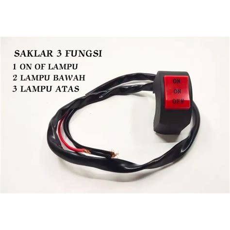 Jual Saklar On Off Multi Fungsi Mode Bisa Buat Lampu Warna