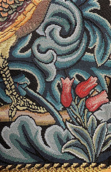 Wandkleed Peacock Pauw William Morris 100 Katoen 92 X 139 Cm Tafelkleedjesnl