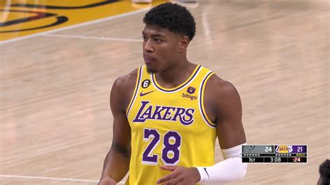 Rui Hachimura A Effectu Ses D Buts Aux Lakers Points En Minutes