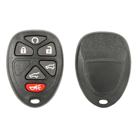 Keyless2go 6 Button Remote Shell For Gm Ouc60270 Ouc60221 22756462