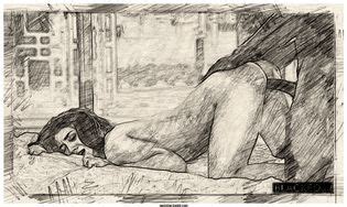 Interracial Sex Sketches Luscious Hentai Manga Porn