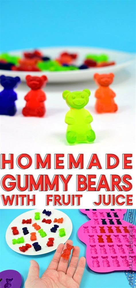 Homemade Gummy Bears Recipe Artofit