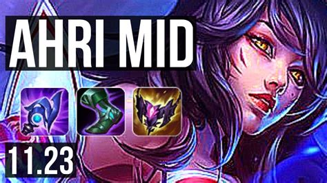 Ahri Vs Katarina Mid M Mastery Legendary Games