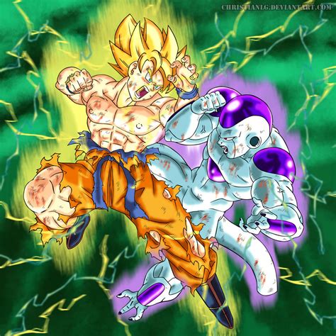 Goku Vs Freezer By Christianlg On Deviantart