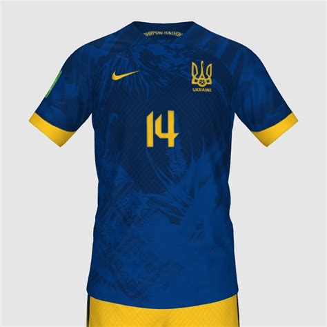 Ukraine X Nike Concept Kit Fifa Kit Creator Showcase