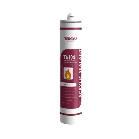 Fv Fire Rated Acrylic Swell Sealant Fire Stop Intumescent Red Paste