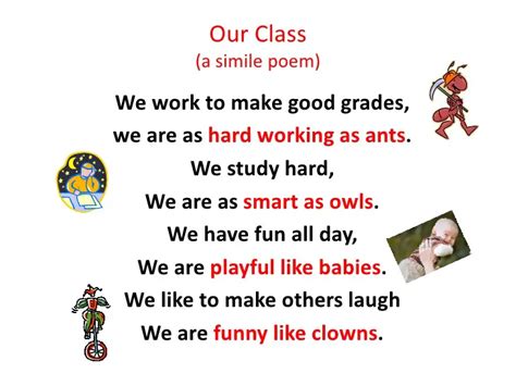 Class Poems