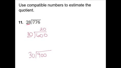 Estimate The Quotient Calculator