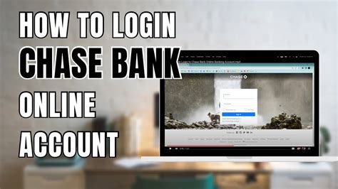 How To Login To Chase Bank Online Banking Account Youtube