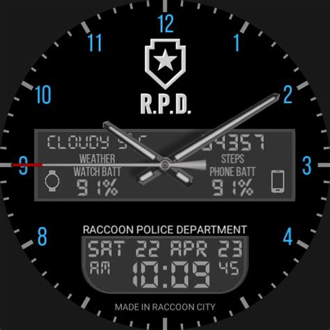 Resident Evil R P D Watch V4 0 WatchMaker The World S Largest Watch