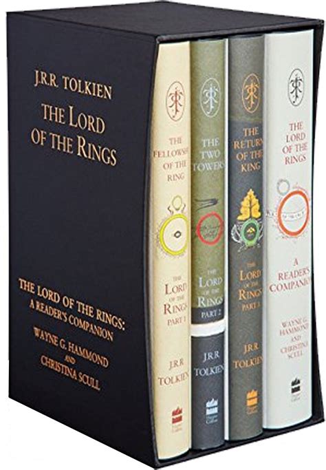 J R R Tolkien The Lord Of The Rings Collection 4 Books Box Set Gift