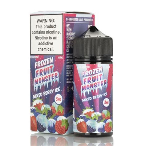 Frozen Fruit Monster Mixed Berry Ice Ml De Vapours Area