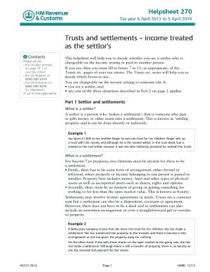 Fillable Online Trusts And Settlements Income Treated Fax Email Print