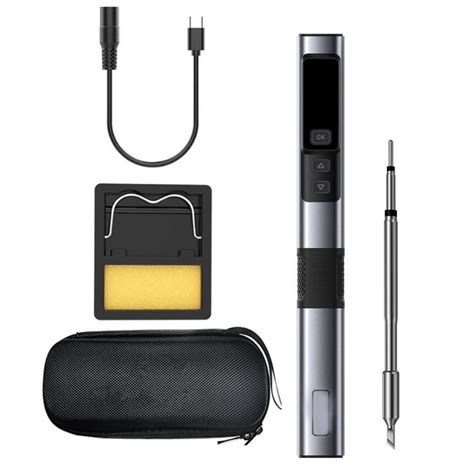 HS-02A Smart Soldering Iron Soldering Rework Station PD100W Portable ...