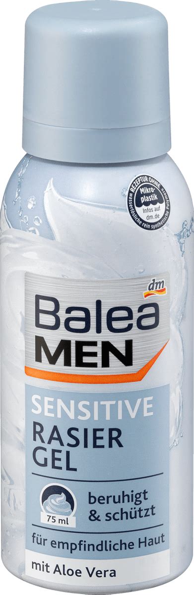 Balea MEN Rasiergel Sensitive Reisegröße 75 ml dm at