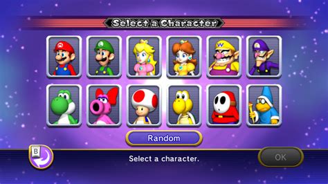 Image Mp9 Character Selectionpng Mario Party Wiki Fandom Powered