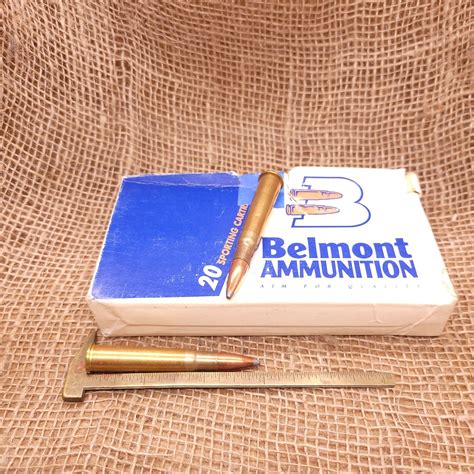 303 British Ammo Pack 20 Rounds Belmont Ammunition Brass Cased