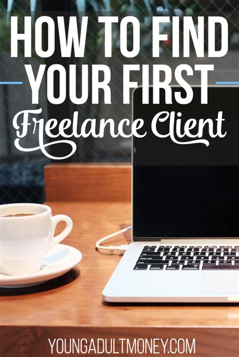 find   freelance client young adult money