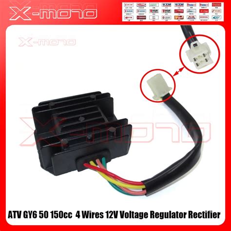 Rectificador Regulador De Voltaje Cables V Atv Gy Cc