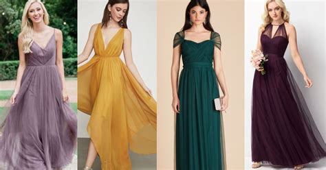 Colores Tendencia Para Los Vestidos De Tus Damas De Honor Actitudfem