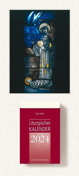 Liturgischer Kalender 2024 Tagesabreißkalender mit bebilderter