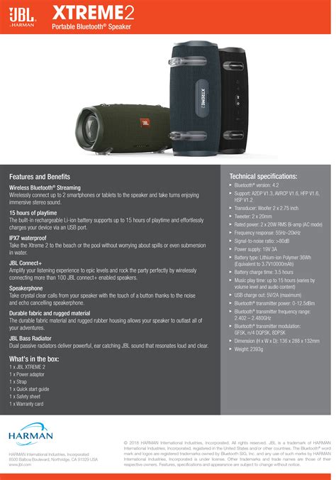 JBL Xtreme 2-Loa di động Bluetooth chống nước-Trả góp 0%|3kshop.vn