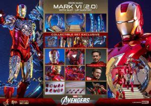 Hot Toys Avengers Iron Man Mark Vi Suit Up Gantry Sixth Scale Figure Pre Orders