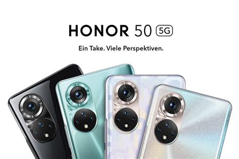 Honor 50 mit Google-Diensten, 120Hz OLED & 108MP Kamera für 500€