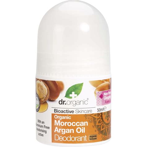 Dr Organic Roll On Deodorant Organic Moroccan Argan Oil Mega Health