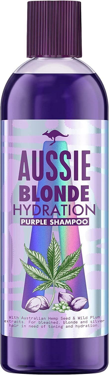 Aussie Blonde Hydration Purple Shampoo 290ml And Conditioner 200ml For