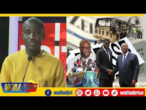 Diomaye A Abidjan Demande De Birahim Seck Sur Les Rapports Des