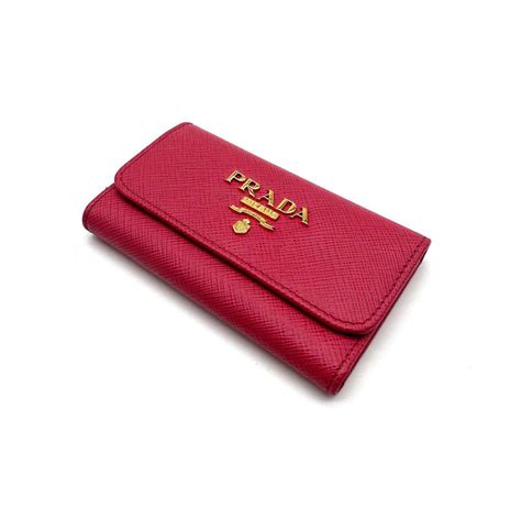 【美品】prada プラダ サフィアーノ 6連 キーケース 【希望者のみラッピング無料】