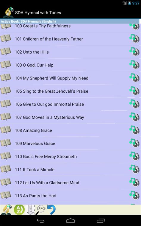 SDA Hymnal With Tunes Android Apps On Google Play