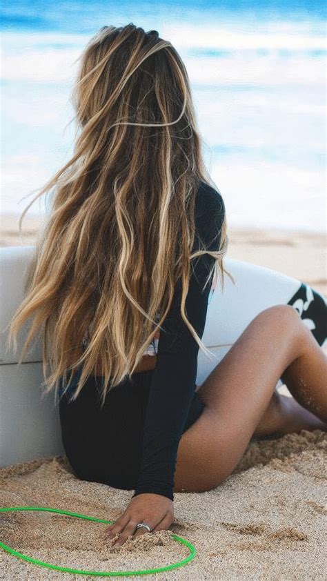 Sun Kissed Beach Hair