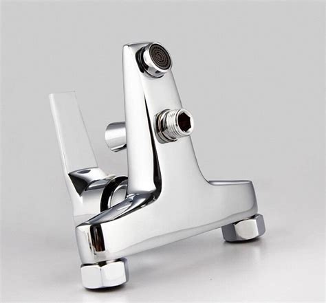 Luxury Chrome Shower Mixer Shower Sets Hot And Cold Mixing Valve Chrome Polish Bathroom Shower