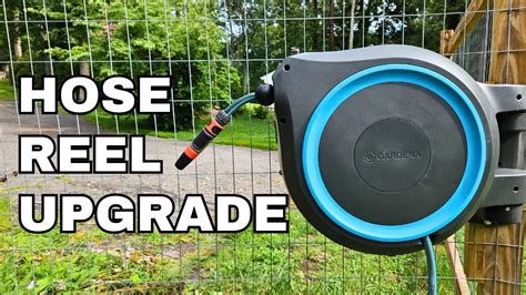 How To Install Gardena Retractable Hose Reel On 4 X4 Youtube