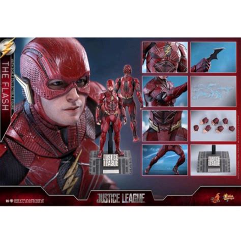 野獸國 Hot Toys MMS DC 正義聯盟 閃電俠 The Flash 非 蝙蝠俠 超人 水行俠 蝦皮購物