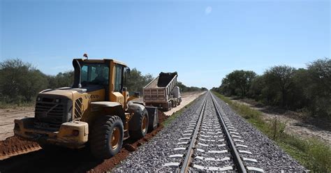 Cr Nica Ferroviaria Chaco Finalizaron Las Obras De Renovaci N De V As