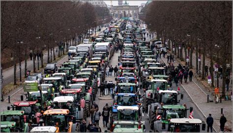 Bauernproteste Am Montag Aktionen Und Aktionskarte Worauf Sie Sich